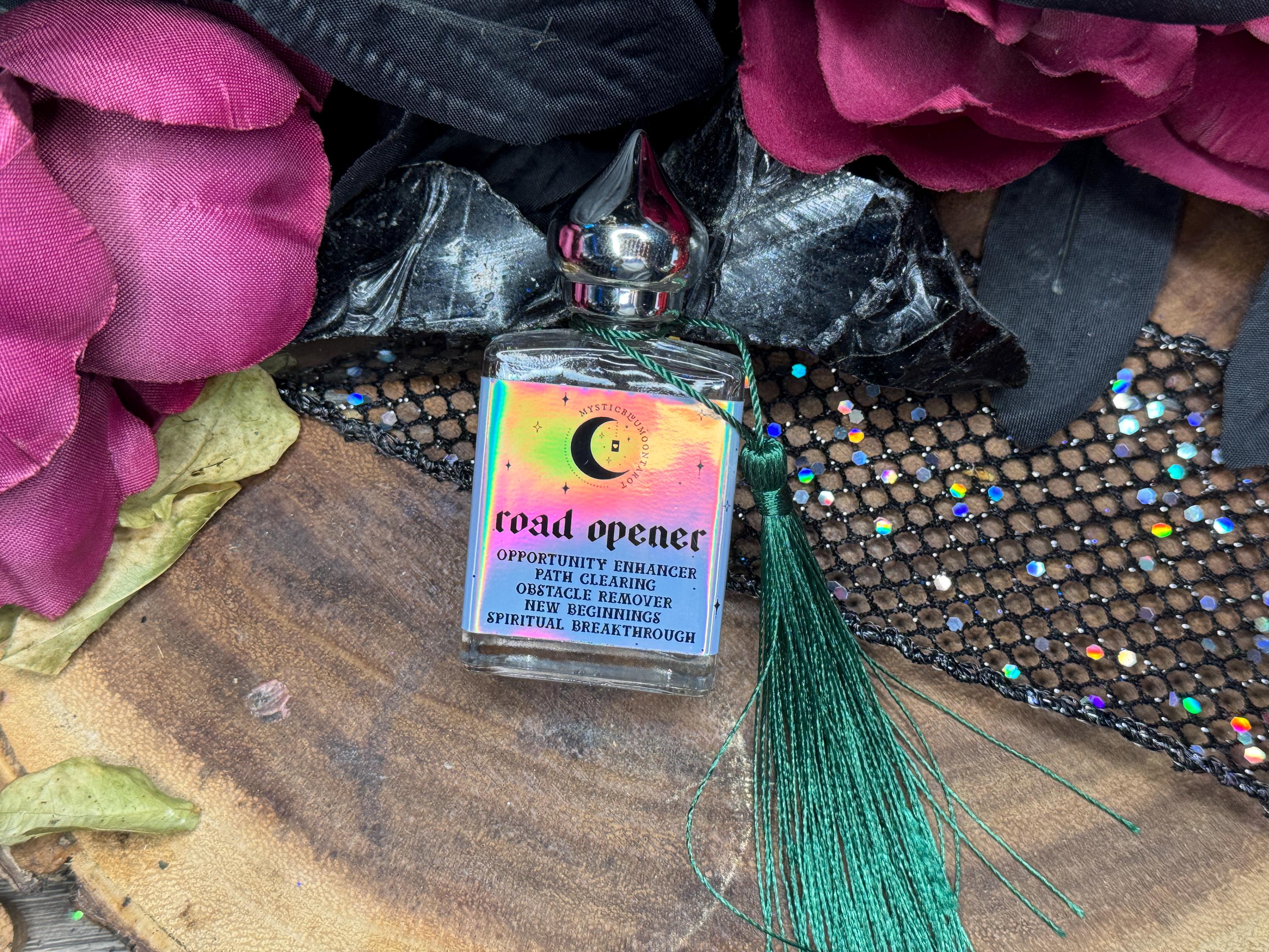 Road Opener Spell Oil For Rituals | Unlock Opportunities and Abundance with Magick Oils | Witchcraft Oil with Prosperity Intentions Spell