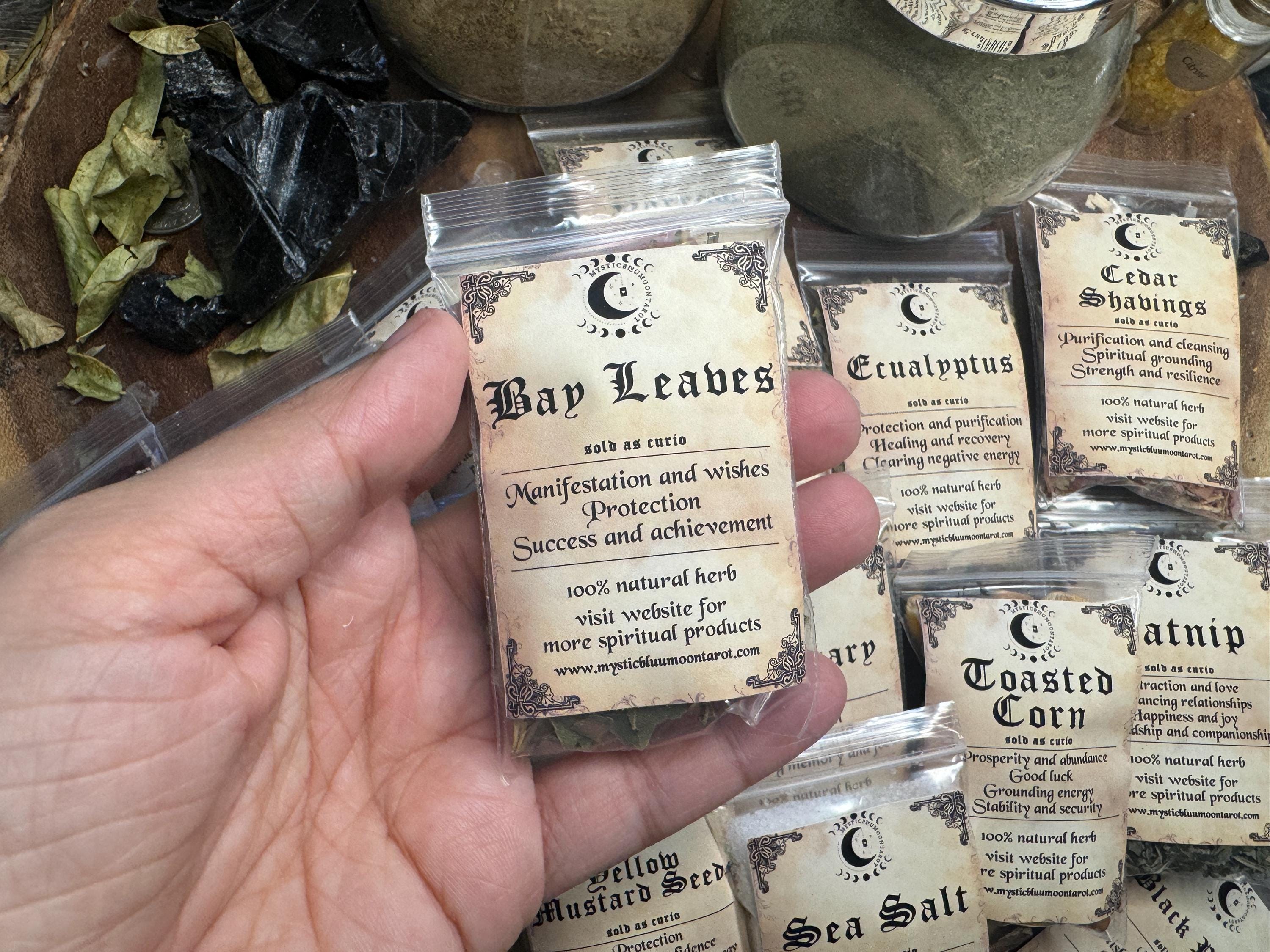 Witchcraft Curio Herbs For Spellwork, Apothecary herbs, Herbs for Spells, Curio Dried Herbs, Magical Herbs, Witchcraft Supplies