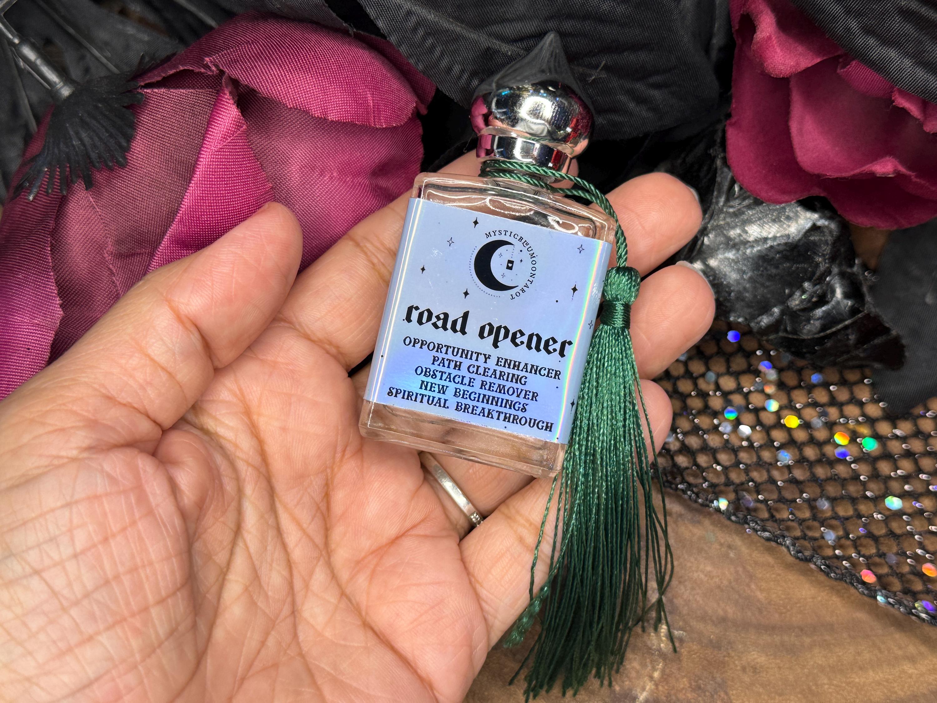 Road Opener Spell Oil For Rituals | Unlock Opportunities and Abundance with Magick Oils | Witchcraft Oil with Prosperity Intentions Spell