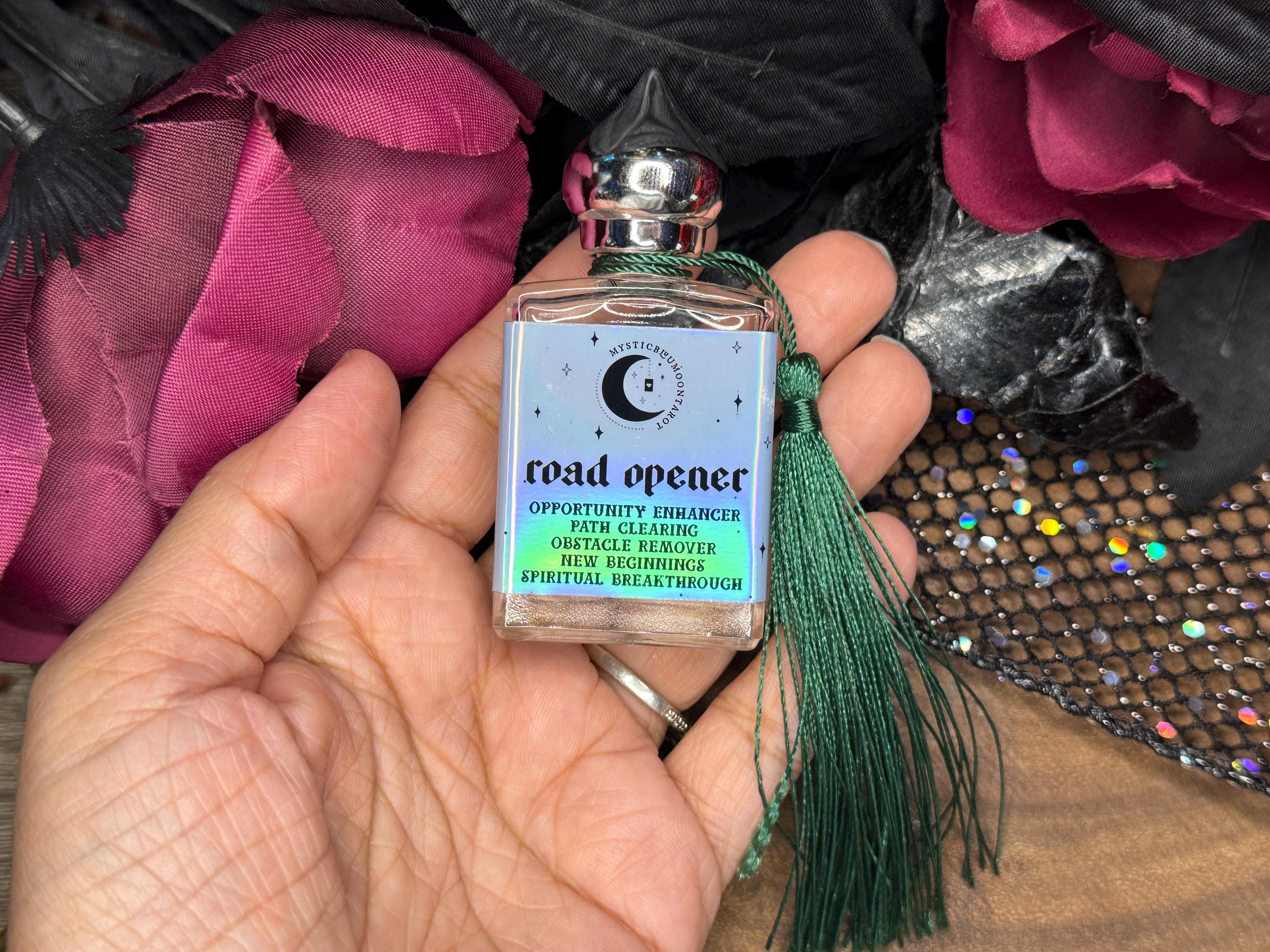 Road Opener Spell Oil For Rituals | Unlock Opportunities and Abundance with Magick Oils | Witchcraft Oil with Prosperity Intentions Spell