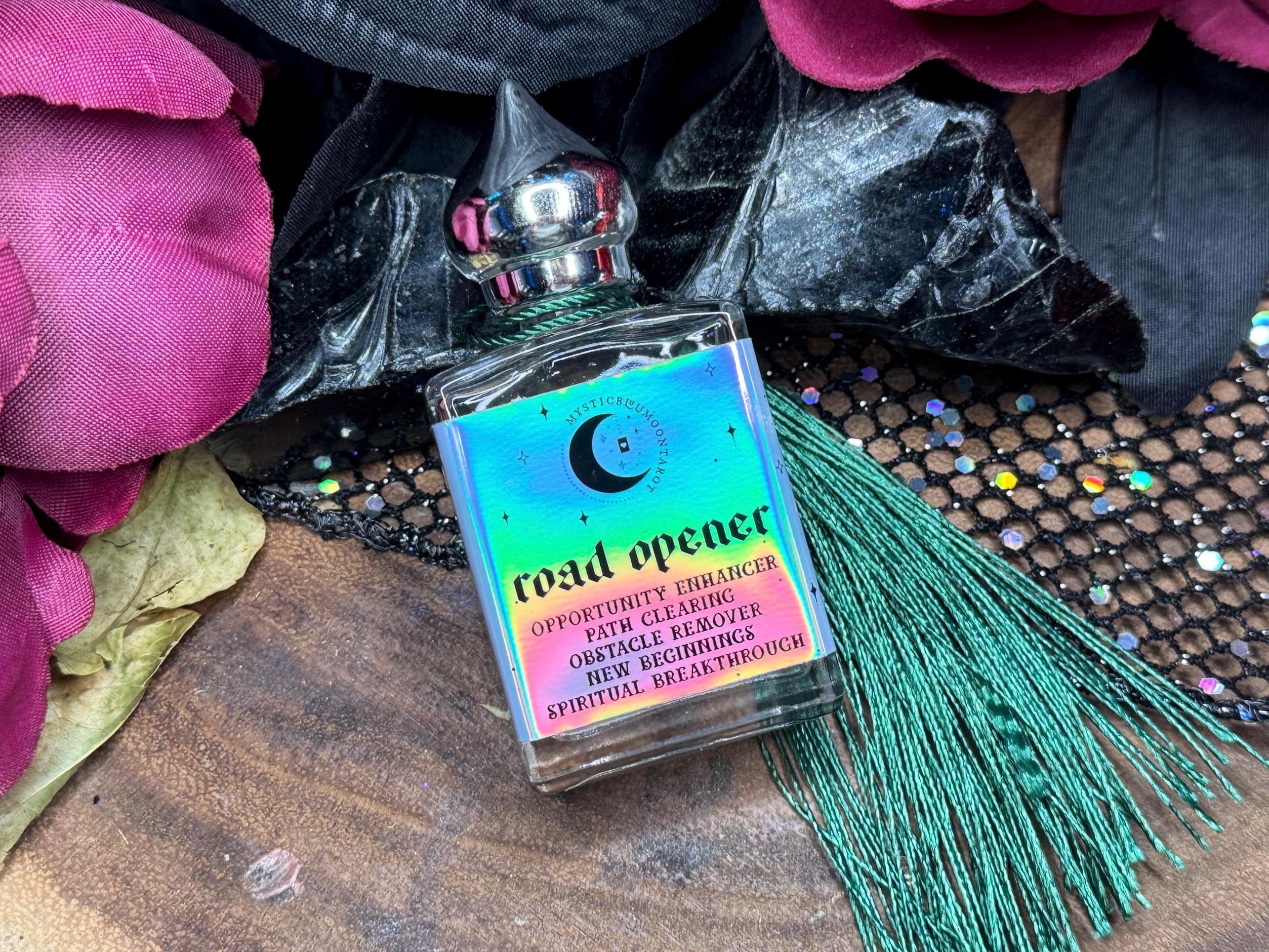 Road Opener Spell Oil For Rituals | Unlock Opportunities and Abundance with Magick Oils | Witchcraft Oil with Prosperity Intentions Spell