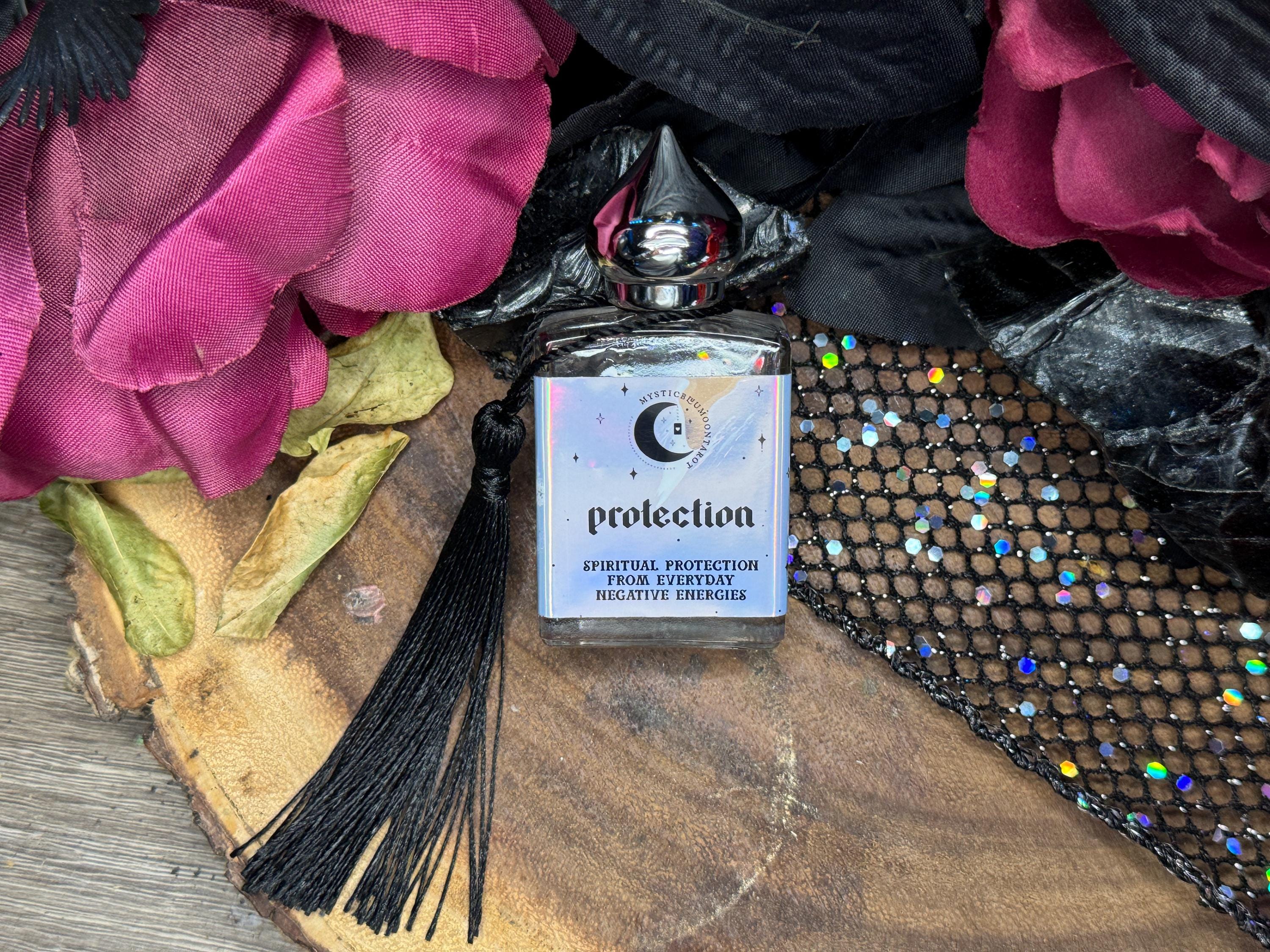 Protection Oil for Rituals | Shield Yourself and Ward Off Negativity with Magick Oils | Witchcraft Oil with Protective Intentions Spell