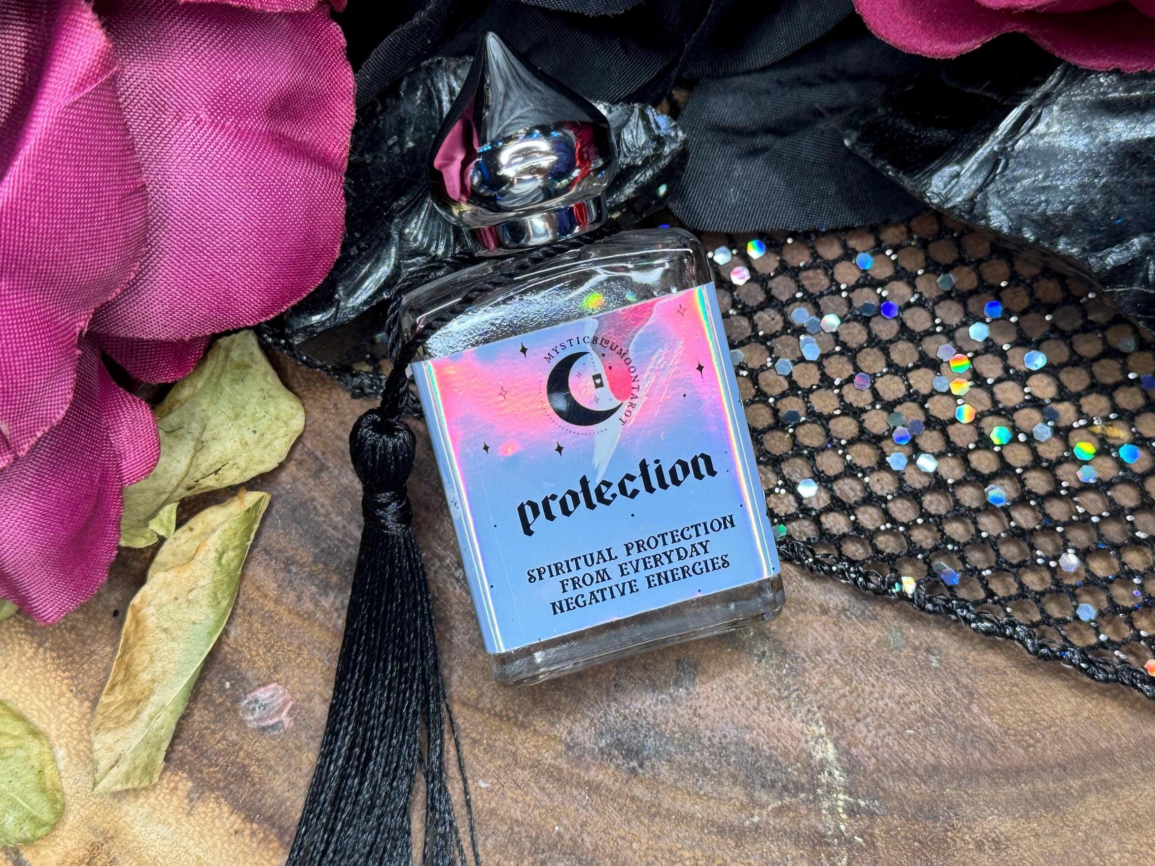 Protection Oil for Rituals | Shield Yourself and Ward Off Negativity with Magick Oils | Witchcraft Oil with Protective Intentions Spell