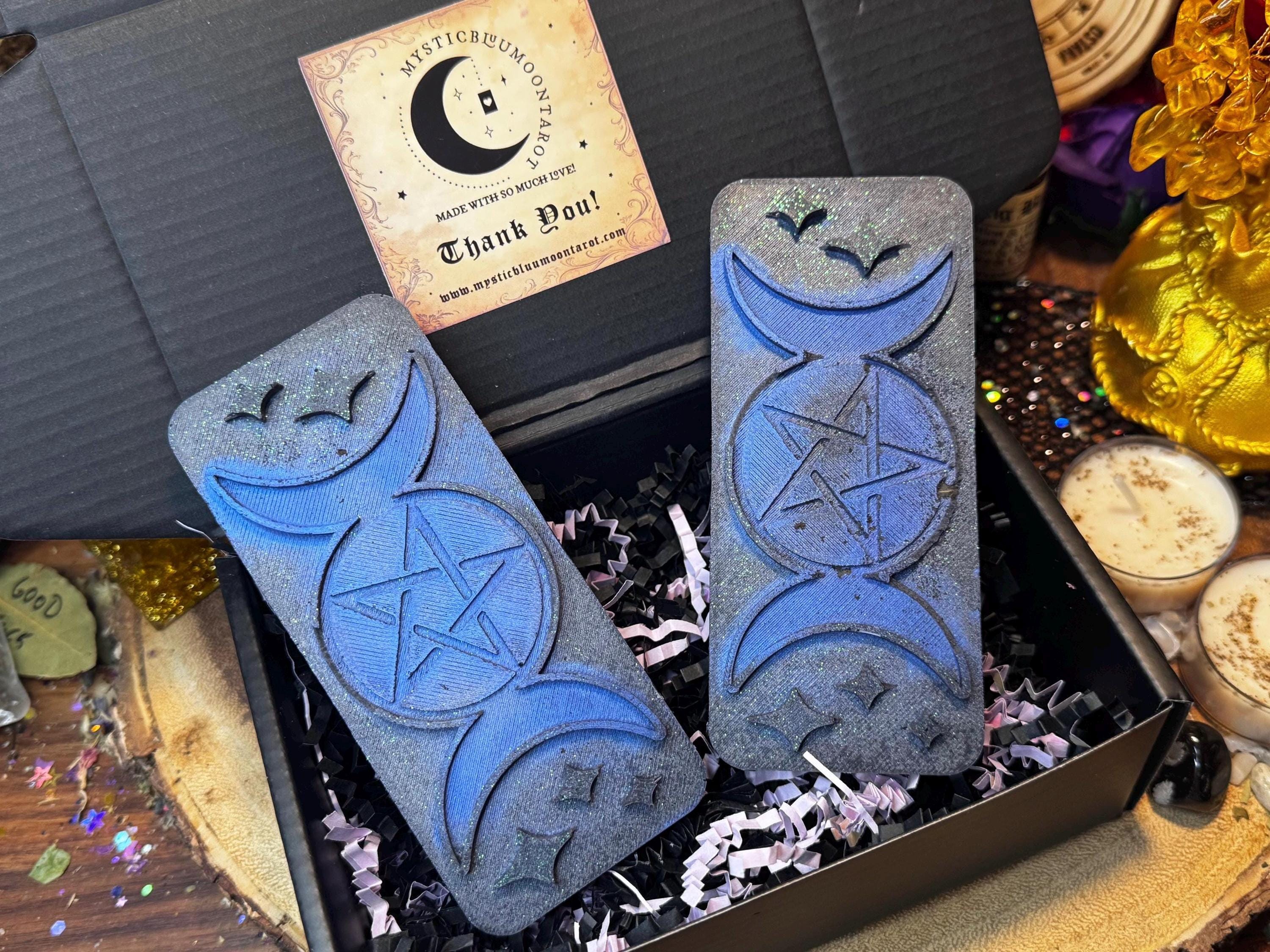 Witchcraft Protection Spell Wax Melts - Protects Against Negative Energy, Witchcraft Supplies, Reiki Infused Herbs, Witchy Gifts