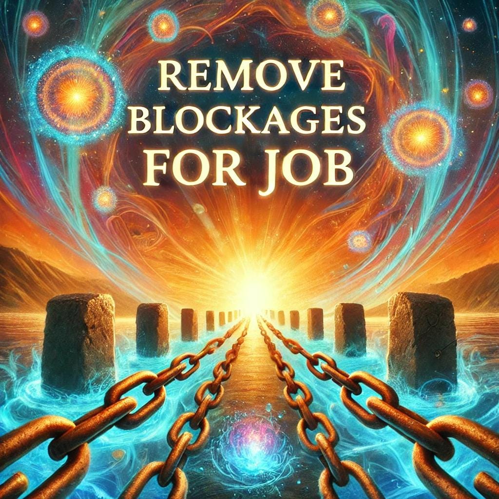 Job Spell Service | Blockage Removal for Career Success, Remove Obstacles to Finding a Job, Career Advancement Magic, Job Opportunity Spell