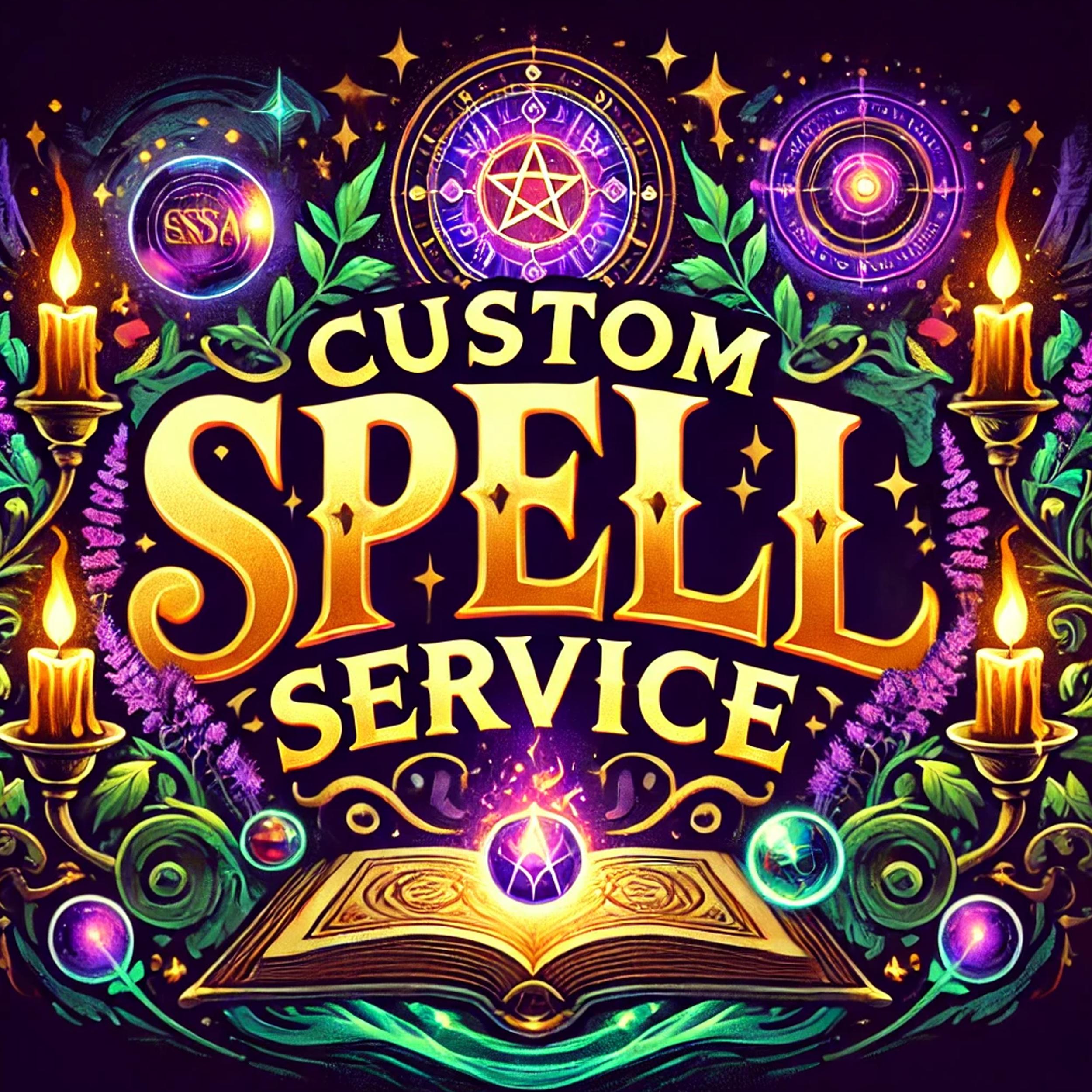 Custom Spell Service | Single to All-Inclusive Spells | Love, Prosperity, Protection & More | Personalized Magic Rituals