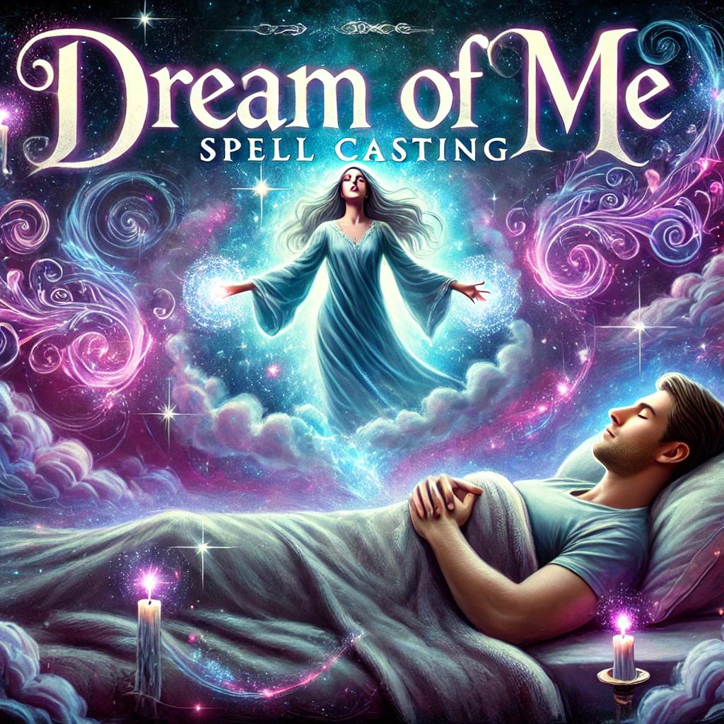 Same Day Dream of me Spell, Dreams of You Nightly, Thoughts of You Throughout the Day, Love and Attraction, Reiki Energy