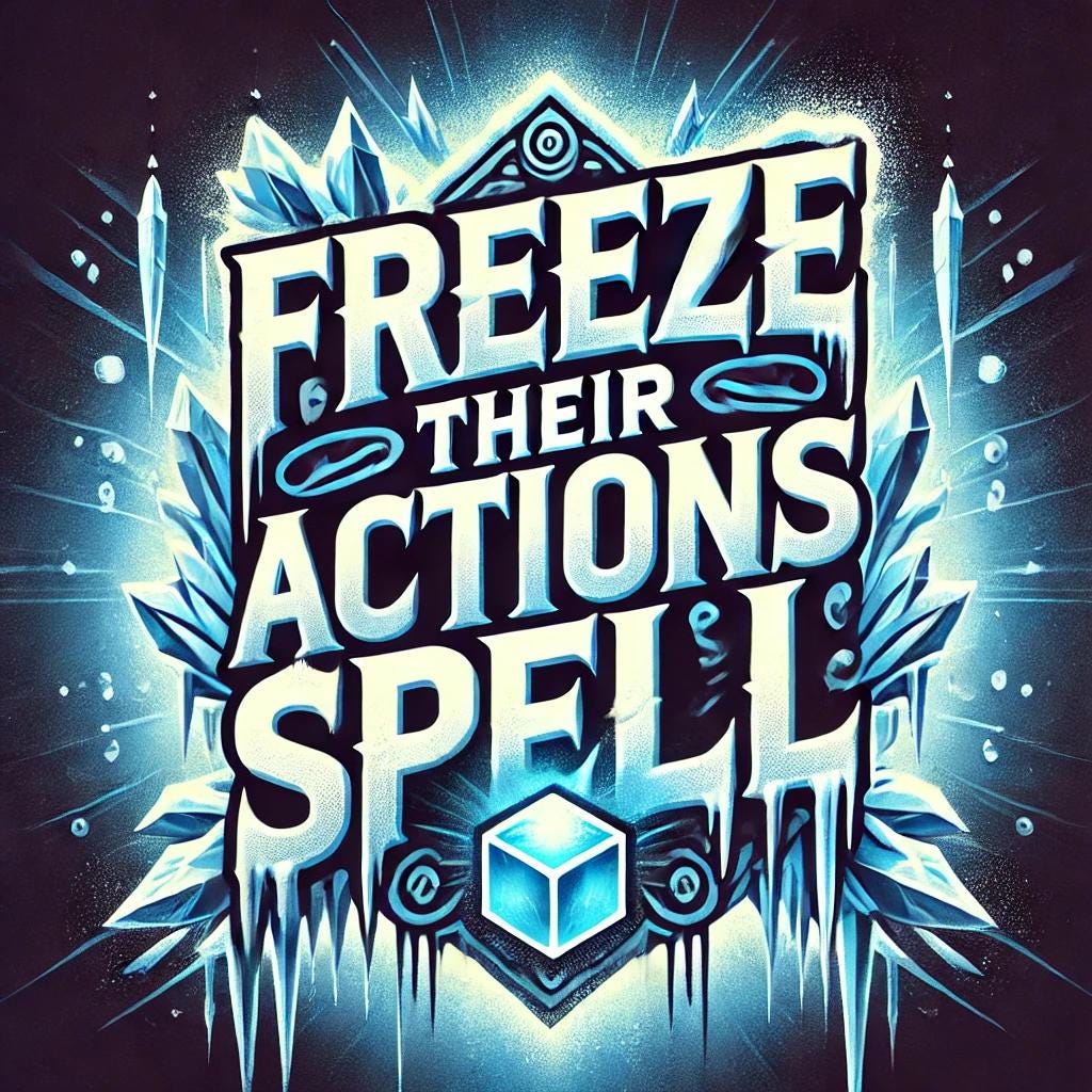 Freezer Spell Ritual - Stop Harmful Actions, Block Negativity, Protection Spell with Custom Options