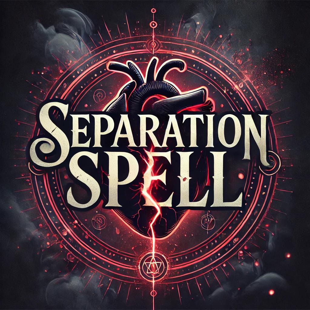 Separation Spell - Energy Clearing to Break Unwanted Bonds, Witchcraft, Break them Up