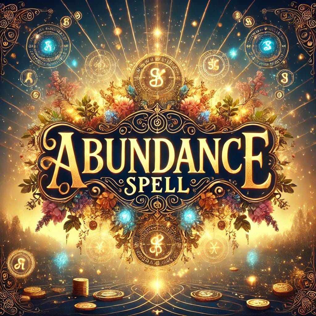 Abundance Spell Casting, Money Spell for Success – Business Success, Increase Money, Attract Wealth, Prosperity & Luck, Witchcraft