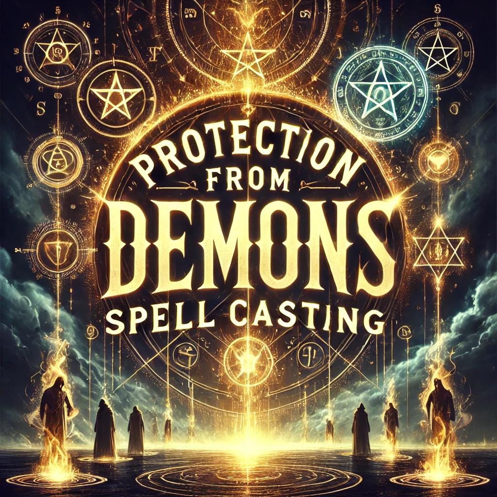 Powerful Protection From Demons Spell Casting – Spiritual Shield From Evil Spirits, Powerful Demon Banishing, Ghost Chaser Spell