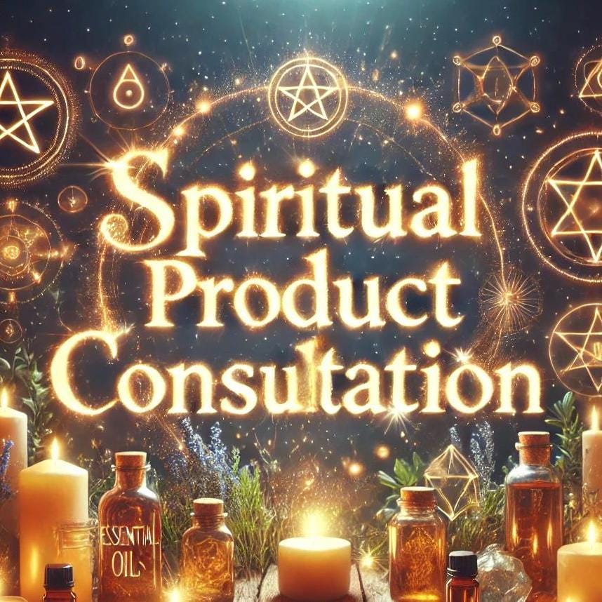 Personalized Spiritual Product Consultation – Intuitive Recommendations for Oils, Herbs, Crystals, and Ritual Tools Within Your Budget