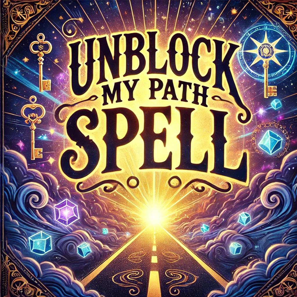 Unblock My Path Spell - Remove Obstacles, Open Opportunities, Clear Energy Blockages, Manifest Success