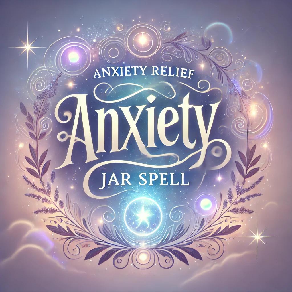 Anxiety Relief Jar Spell | Calm Mind Ritual | Empath Protection Magic | Peaceful Energy Service | Tranquility Spell | Relaxation Magick