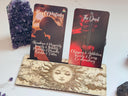 Divination Tool To Hold Your Tarot Cards For Readings, Wooden Sun Design Displays 1-2 Cards, Altar Decor For Oracle Cards, Tarot Stand