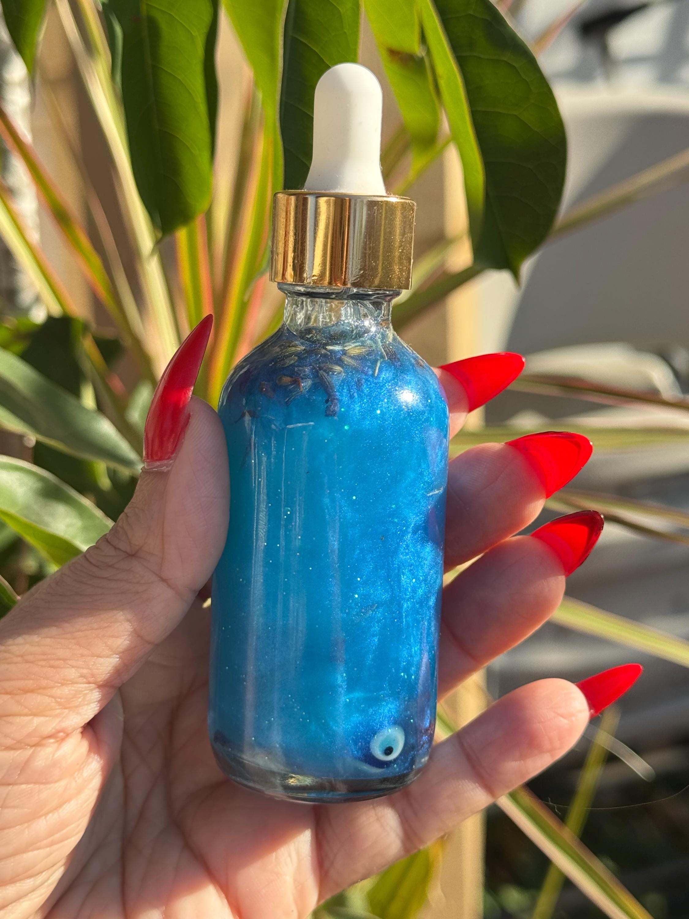 Evil Eye Oil – Spiritual Protection Oil Used for Warding Off Negative Energy, Jealousy, and Harmful Intentions