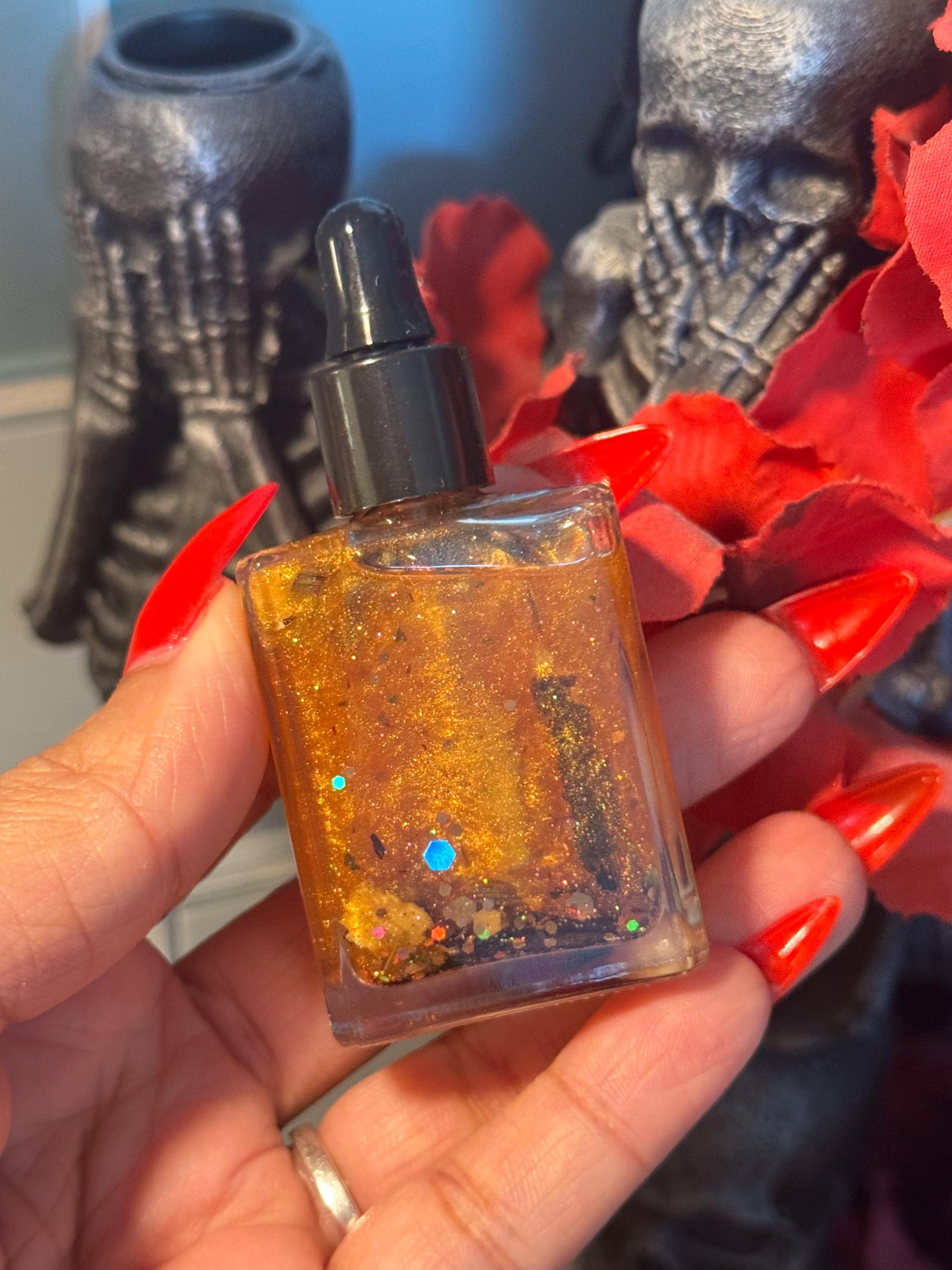 Glamour Spell Oil – Used for Confidence, Charm, and Magnetic Attraction, Perfume Oil with Pheromones, Used in Spellwork