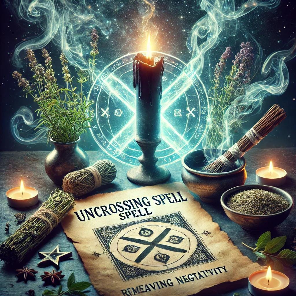 Powerful Uncrossing Spell: Curse Removal & Energy Cleansing