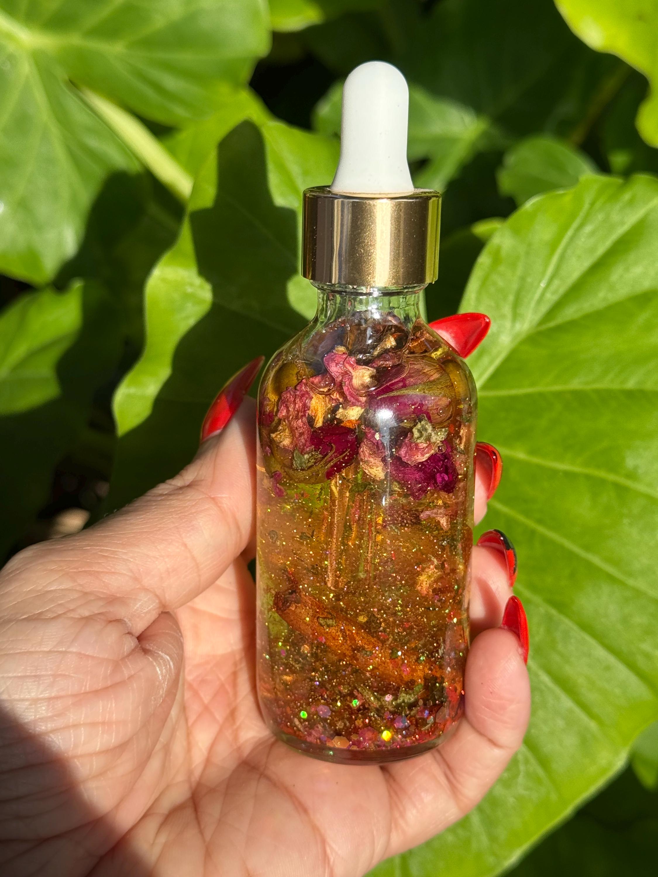 Fiery Love Spell Oil - Used For Passion Desire Attraction, Lust, and Intense Romance | Witchcraft Conjure Oil for Love & Seduction, Ritual