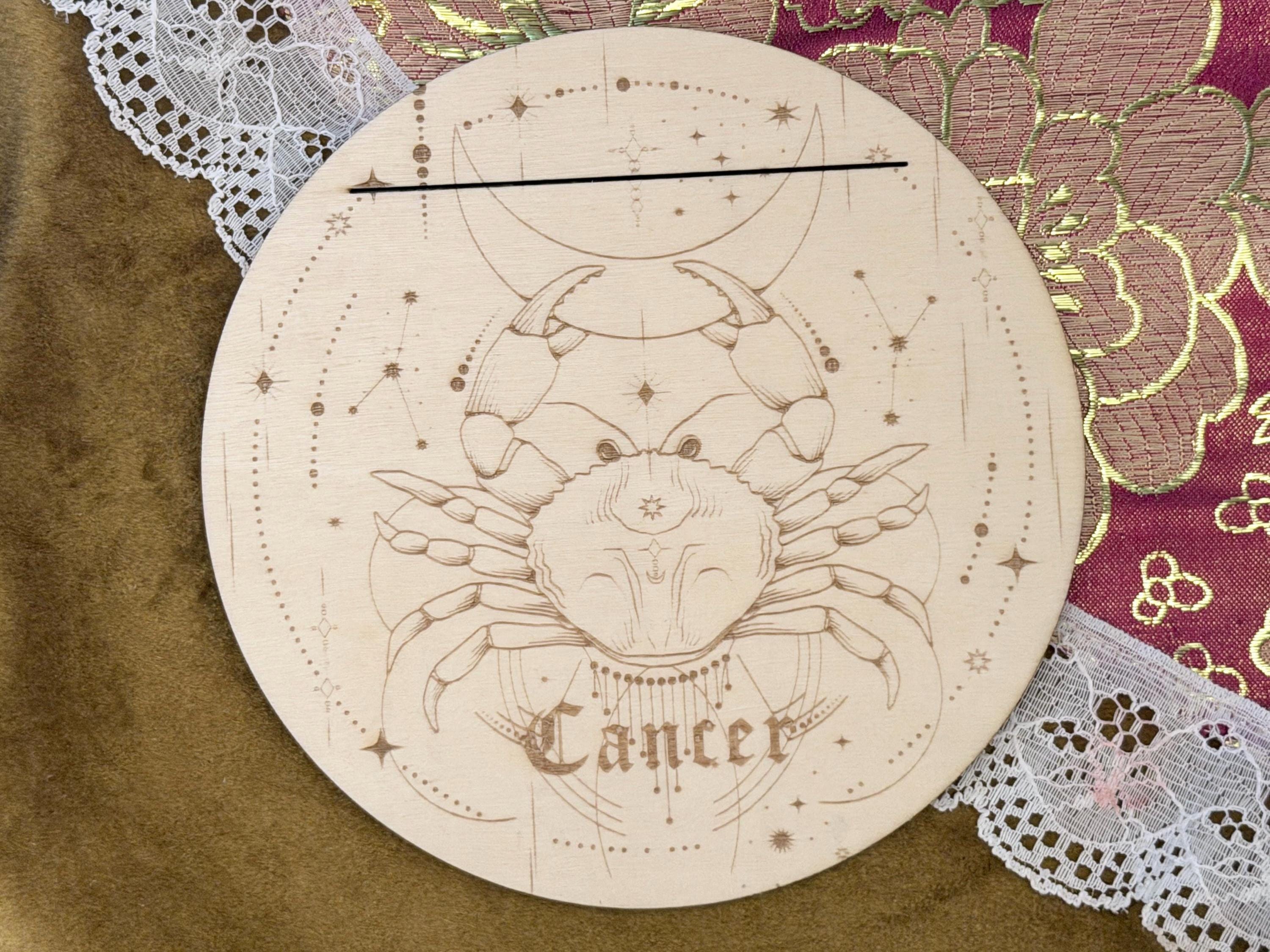 Zodiac Tarot Card Stand For Astrology Readings: Daily Celestial Altar Decoration