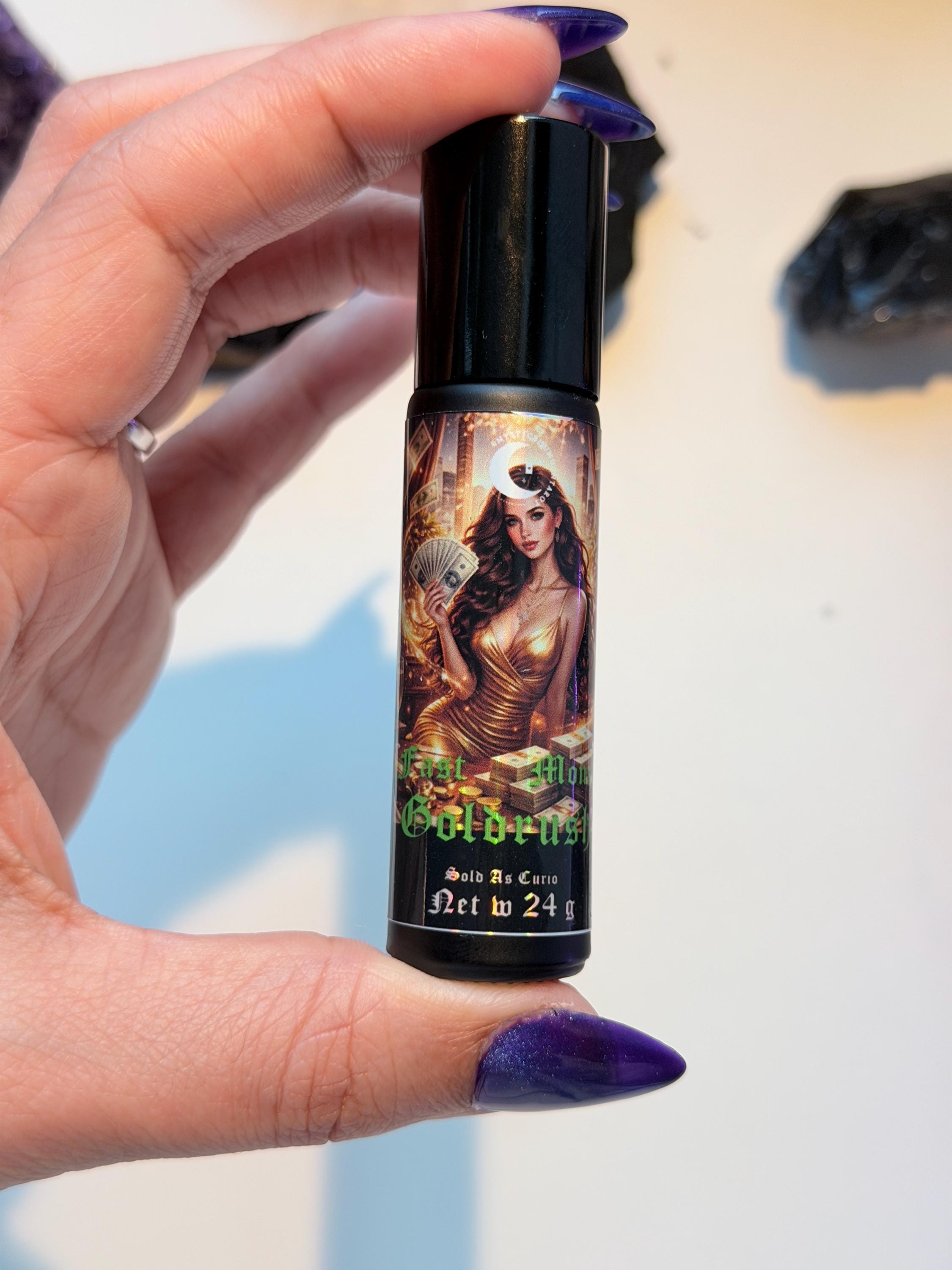 Spiritual Perfume Oil, Hand Blended Intention Spell Witchcraft Anointing Oil 10ml | 0.33oz Ritual Oils for Manifestation & Magic