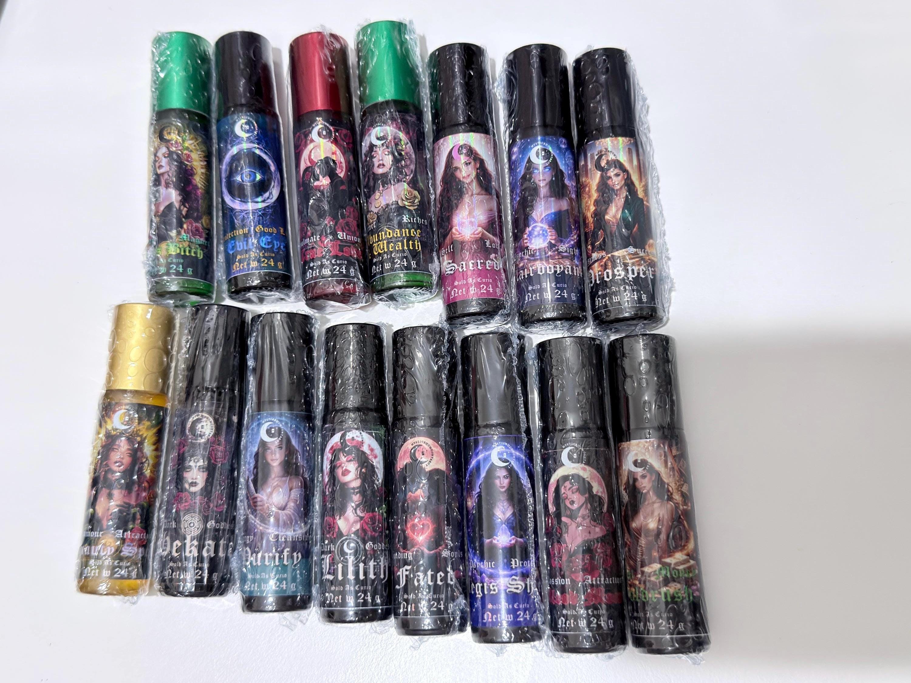 Spiritual Perfume Oil, Hand Blended Intention Spell Witchcraft Anointing Oil 10ml | 0.33oz Ritual Oils for Manifestation & Magic