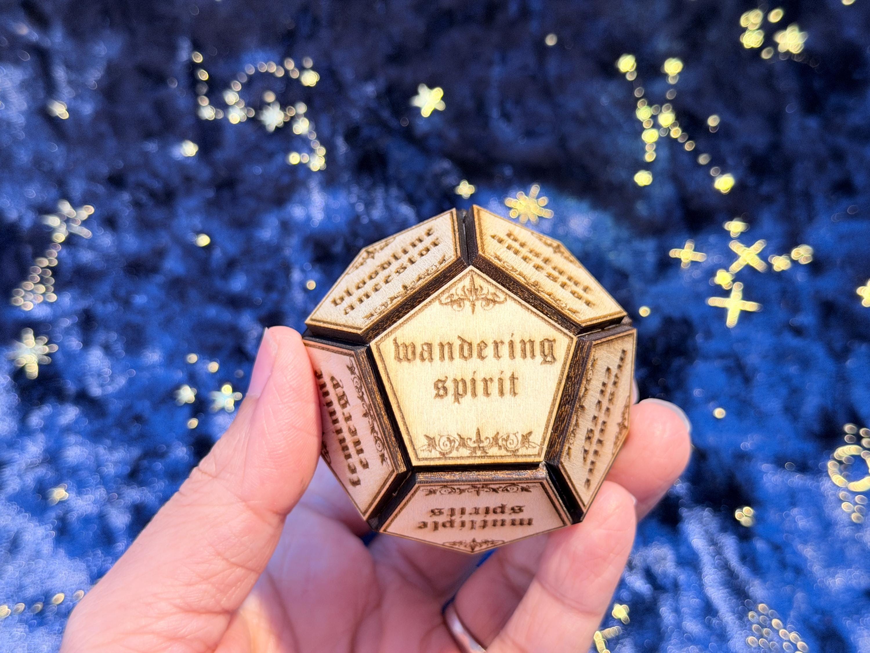 Spirit Communication Dice Set, Mediumship Tools, Psychic Reading Dice, Divination Tool