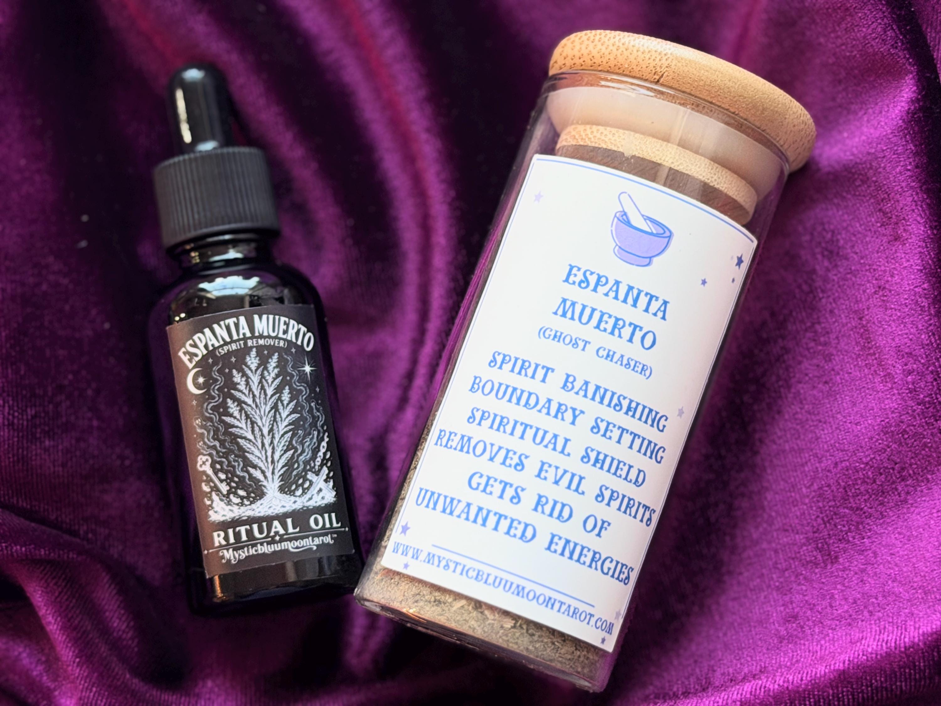 Spell Oils 1oz | For Spellwork, Manifestation, Protection, Love, Luck & Prosperity | Witchcraft Supplies 30ml