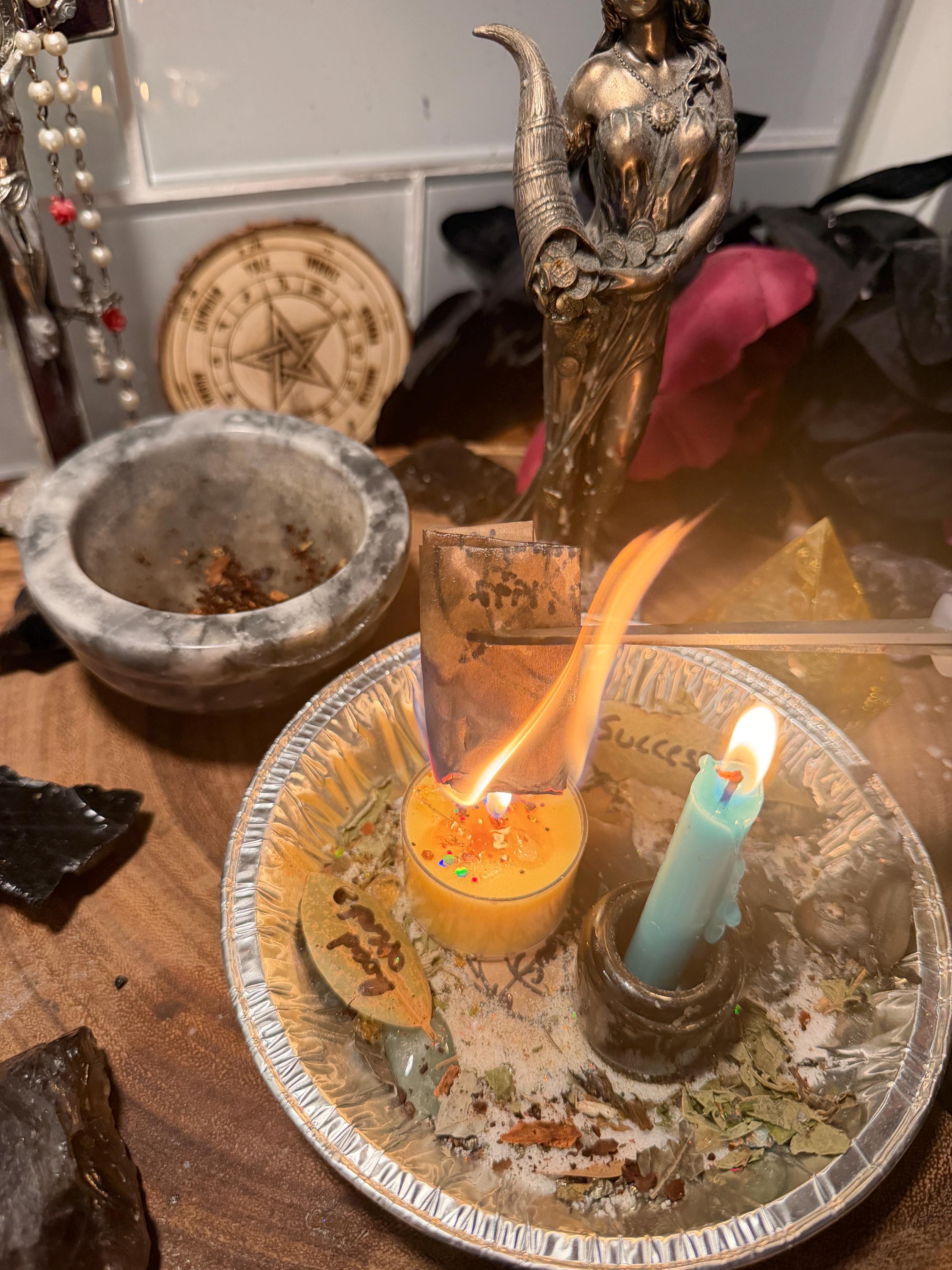 Cereer Spell Casting: Manifestation Goals For Job or Business Prosperity