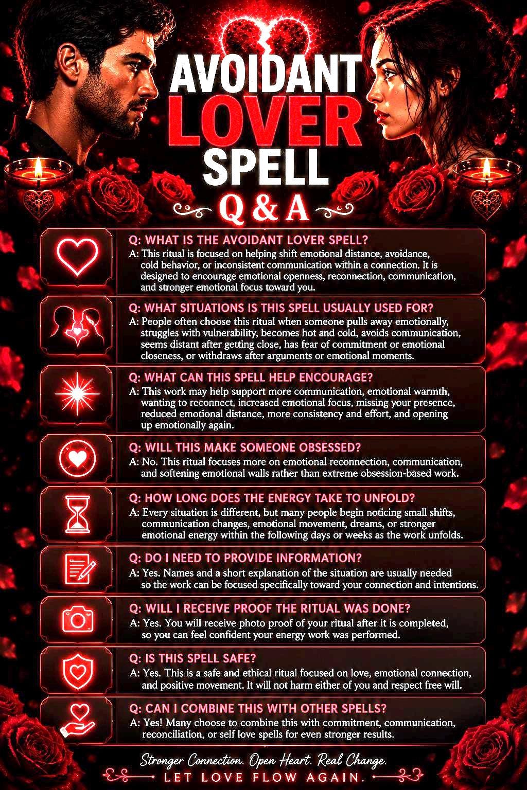 Powerful Avoidant Lover Spell | Fast Reconciliation Ritual | Bring My Ex Back | Fast Casting