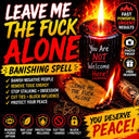 Leave Me Alone spell and tarot reading for boundaries and spiritual protection