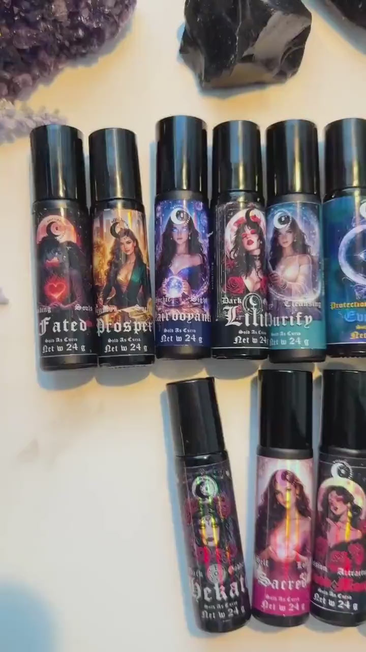 Hand Blended Spell Oil: 10ml Perfume Oil for Witchcraft & Rituals