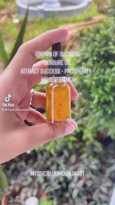 Crown Of Success Oil Powerful Prosperity Victory Achievement Successful Life Hoodoo Conjure Oil