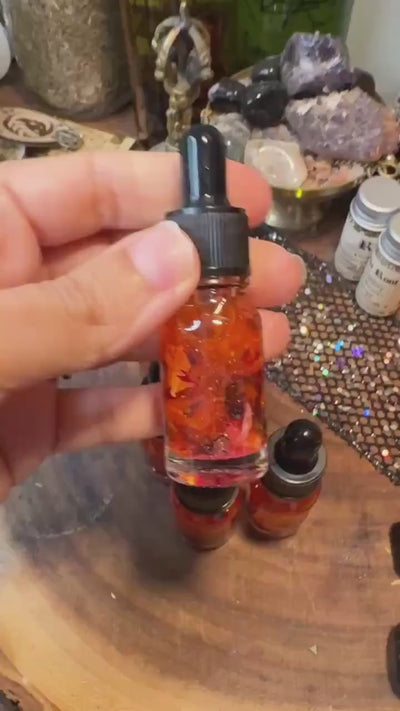Love Spell Oil: Attraction Ritual, Witchcraft Conjure, Spiritual Anointing Oil