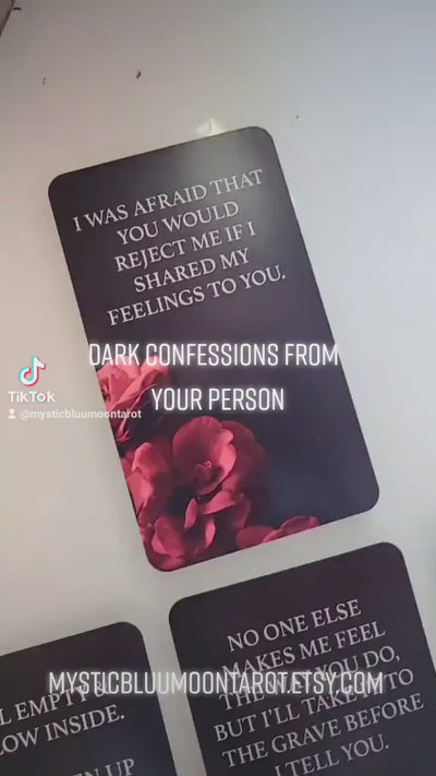 Dark Confessions of the Soul Oracle Deck: Twin Flame Messages