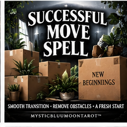 Successful Move Spell by MysticBluuMoonTarot