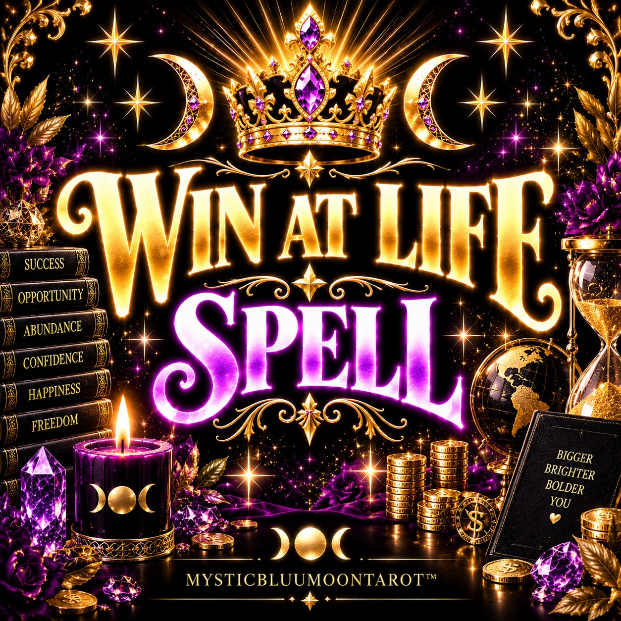 Win At Life Spell For Success Confidence Opportunity And Personal Growth