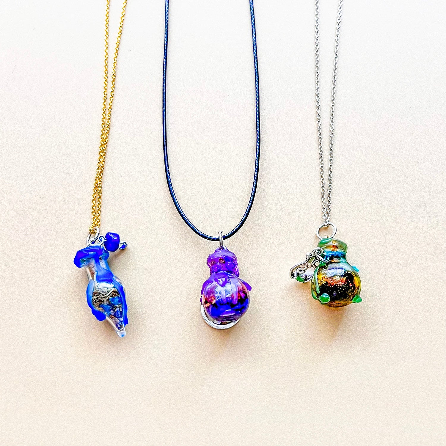Custom Spell Jar Necklace | Spiritual Jewelry - MysticBluuMoonTarot