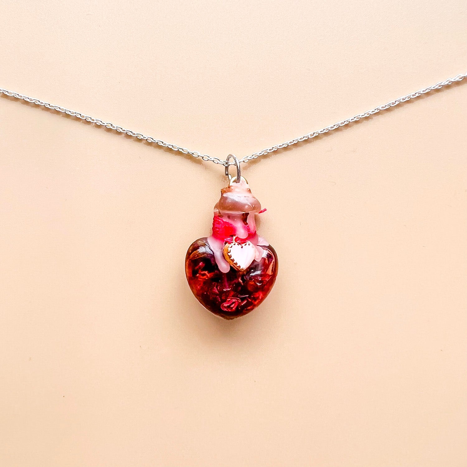 Love Spell Bottle Necklace | Spiritual Jewelry