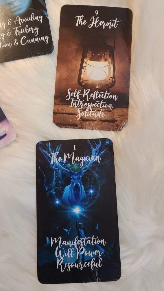 Twin Flame Awakened Path Oracle Deck Twin Flame Deck Soul Mate Tarot Deck Messages Deck Beginner Deck Gift Mystic bluu moon tarot - MysticBluuMoonTarot